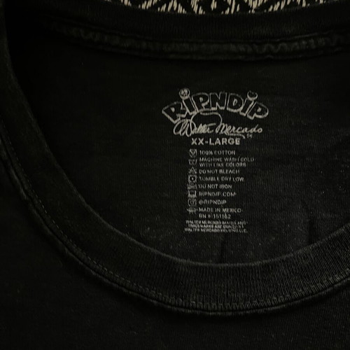 Rip N Dip T-shirt XXL, black