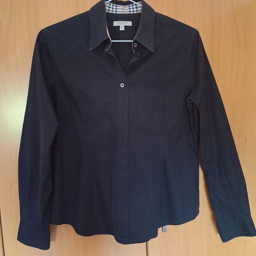 Burberry shirt like new with check details, size L
