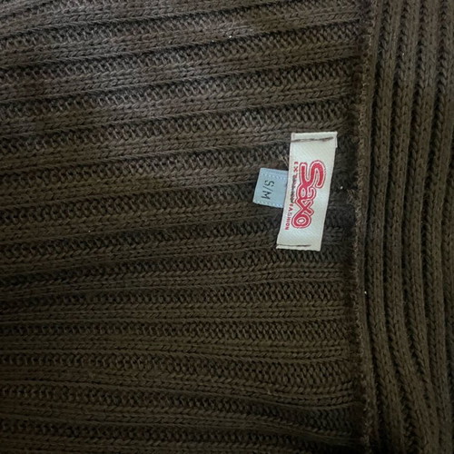 Saxo Women's Brown Long Cardigan S/M Used