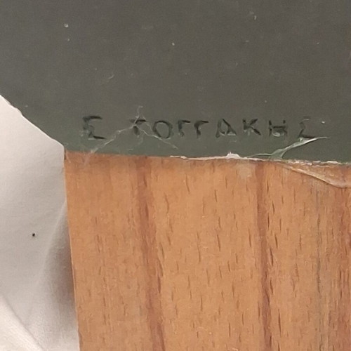 Bust of Alexander the Great by Spyros Goggakis like new