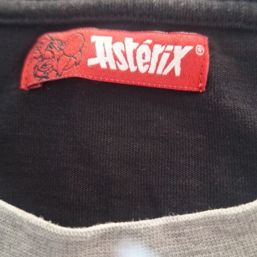 Asterix set pajama like new, black and white, size M