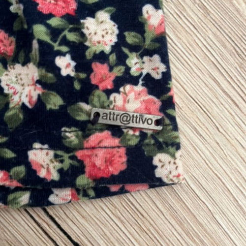 Floral skirt Attrattivo like new, one size, pink multicolor