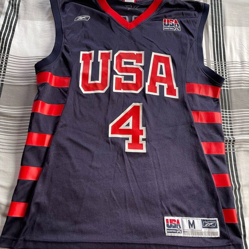 USA Iverson jersey size Medium used, authentic