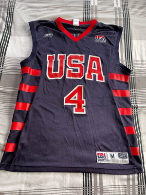 USA Iverson jersey size Medium used, authentic