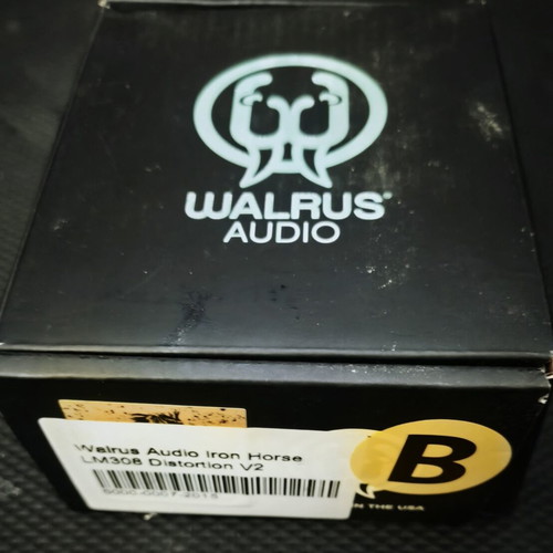Walrus Iron Horse v2 distortion pedal like new