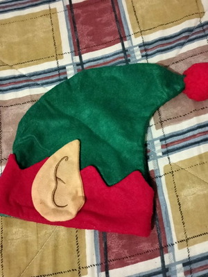 Elf hat for 0-6 months