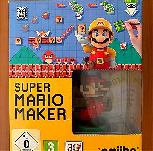 Wii U Super Mario Maker amiibo+Artbook Edition
