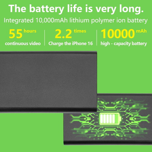 KUIYIXUE Hidden Security Camera with 10000mAh Battery HD 1080P