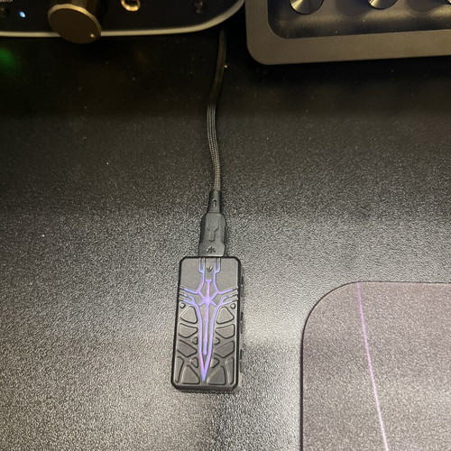 WLMouse Sword X rare purple/green mouse like new