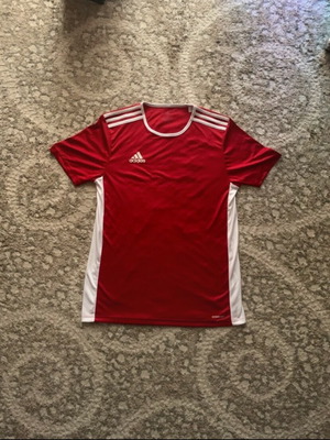 Adidas Climalite T-shirt size M like new, red