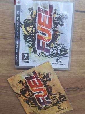 Fuel game for PlayStation 3 like new, adventure and fighting
