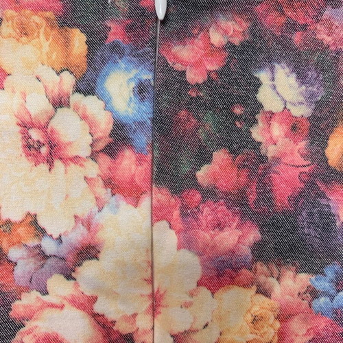 Floral skort one-piece like new with pockets and mini length