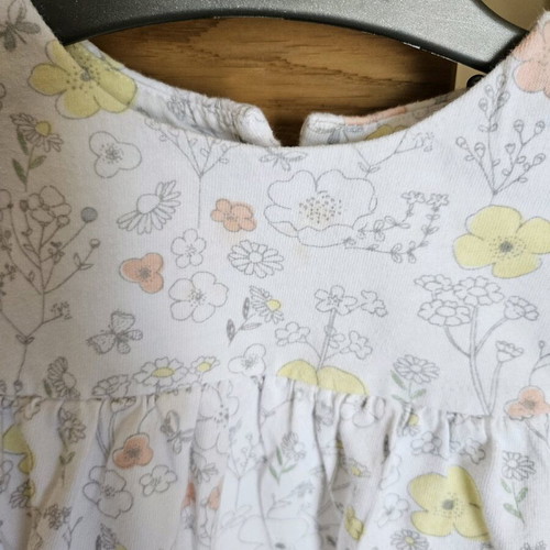 Mothercare dresses used for 6-9 months with integrated bodysuit