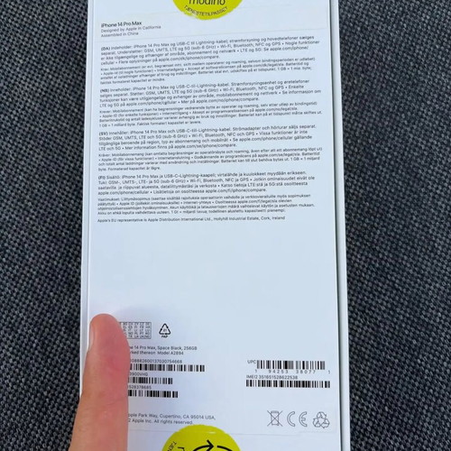 Apple iPhone 14 Pro Max 256GB, Space Black