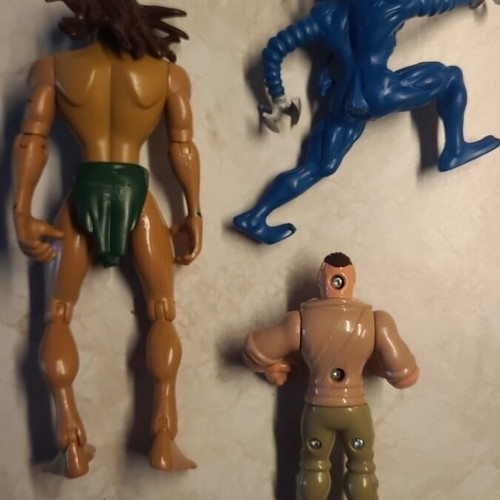 Tarzan figures set of 2, like new