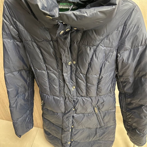 Benetton jacket like new, warm, sizes S and M