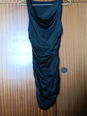 Shein black dress new, fitted, size XS