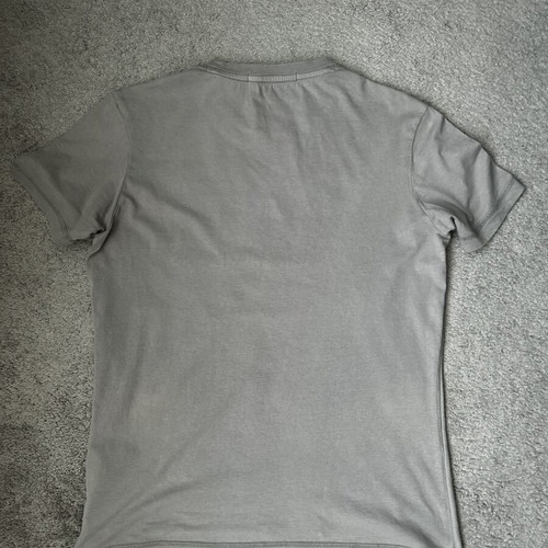 Calvin Klein Vegetable Dye Monogram Slim Tee like new, gray, L