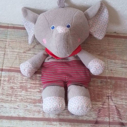 Plush puppet glove elephant HABA like new