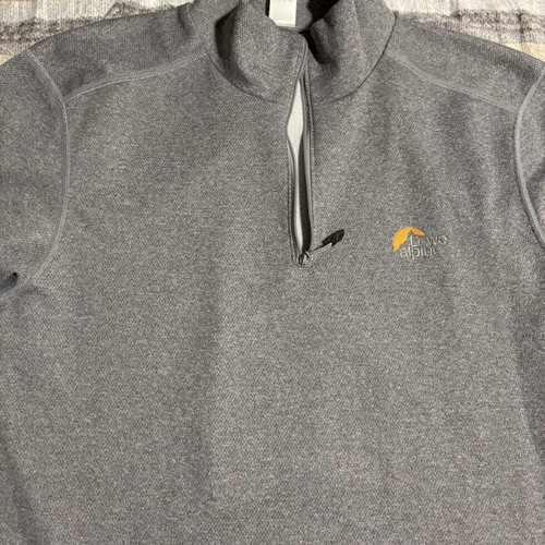 Lowe Alpine thermal shirt size L used, grey
