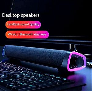 Speakers Bluetooth 5.0 Wired Loudspeaker Surround Soundbar