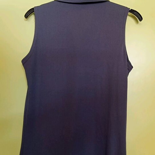 Sleeveless shirt like new, gray purple, size S