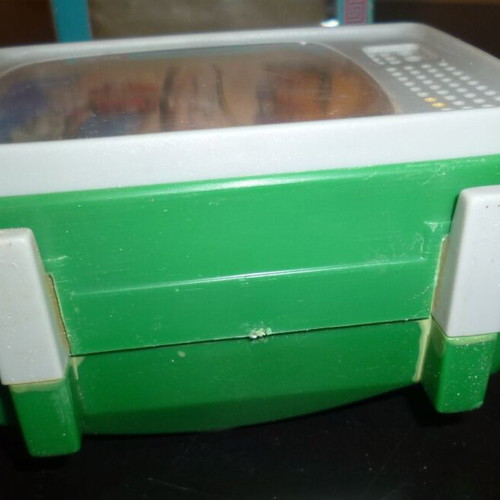 Television Piggy Bank with Security Lock from K.M 70s new