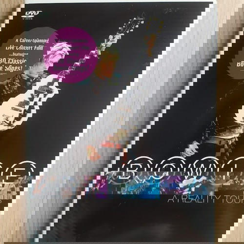 David Bowie A Reality Tour DVD digipak като нов, рок