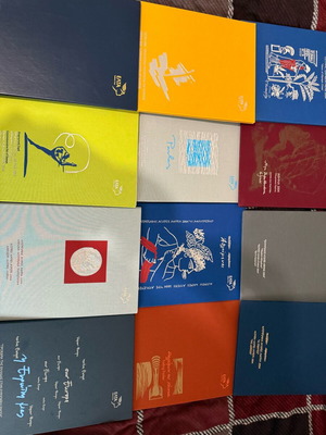 Luxury stamp albums like new, pack of 12