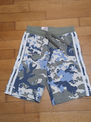 Adidas Originals Camo σορτς size 128, σαν καινούργιο, μπλε και γκρι