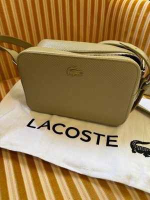 Τσάντα Lacoste χιαστί καινούργια, μπεζ