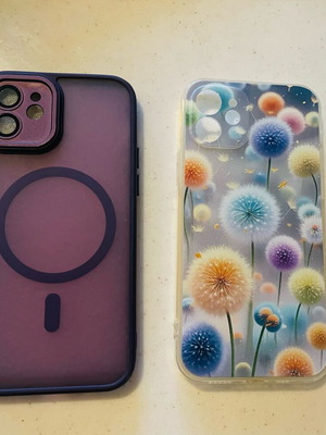 iPhone 12 case set like new, 2 pieces