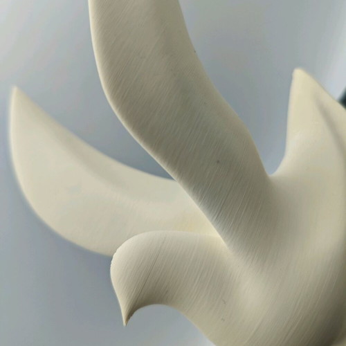 Decorative dove new from 3d printed esun pla matte material