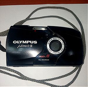 Φωτογραφική μηχανή Olympus mju-II (large aperture lens).
