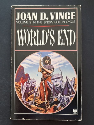 World's End του Joan D. Vinge μεταχειρισμένο sci-fi βιβλίο