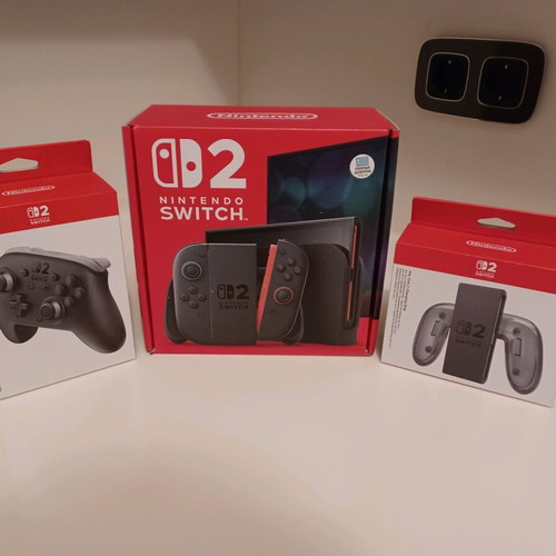 Nintendo Switch 2 New with Pro Controller and Stand
