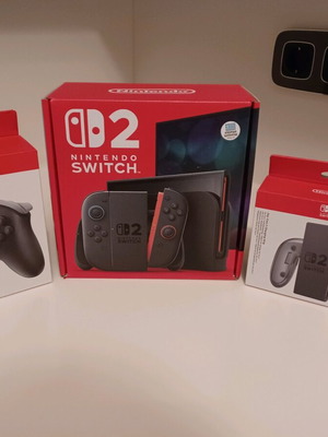 Nintendo Switch 2 New with Pro Controller and Stand