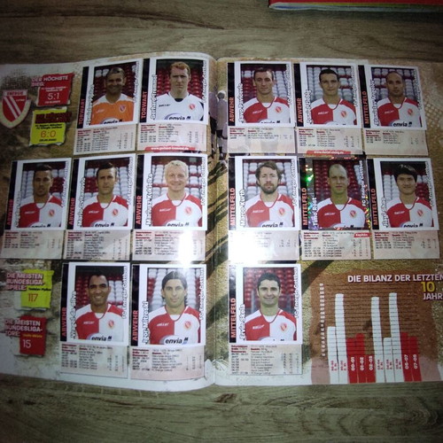 Panini album Bundesliga 2008-2009 used