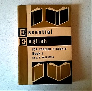 Essential English for foreign students