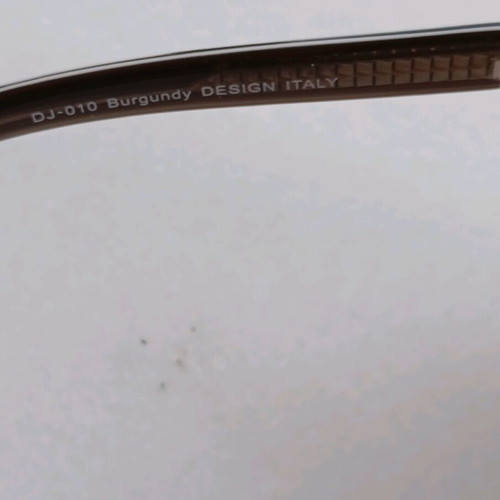 Dejavu sunglasses Bordeaux with gold like new