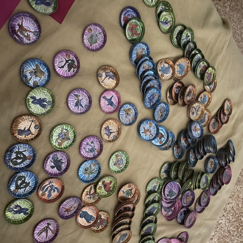 Pokemon tazos, 180 pieces