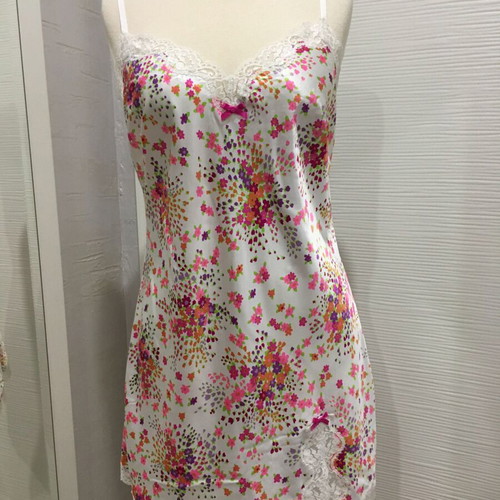 Victoria's Secret floral satin slip dress, size M