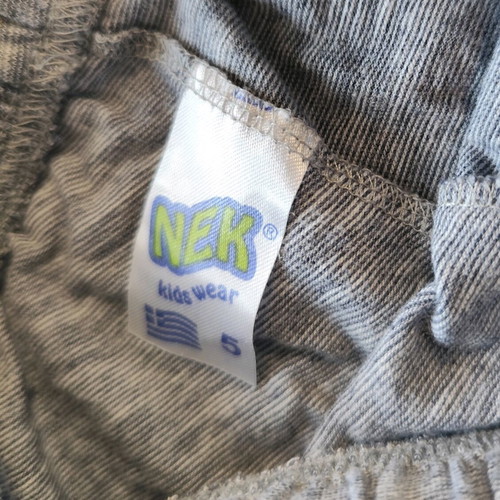 Nek cotton shorts used, grey, size 5 years