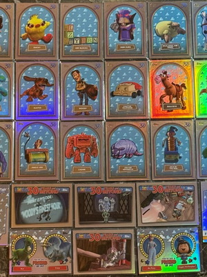2025 Topps 30 Years of Toy Story σετ βάσης και επιπλέον καρτών, πακέτο 26 τεμ.