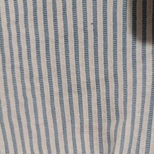 Top used like new xs with white and turquoise stripes, elastic