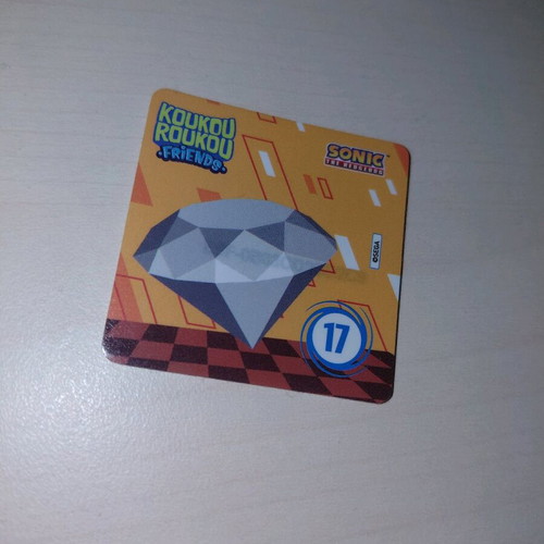 Koukou Roukou Sonic No.17 sticker new