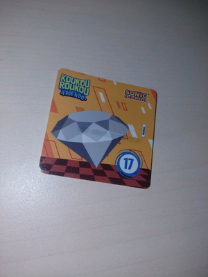 Koukou Roukou Sonic No.17 sticker new