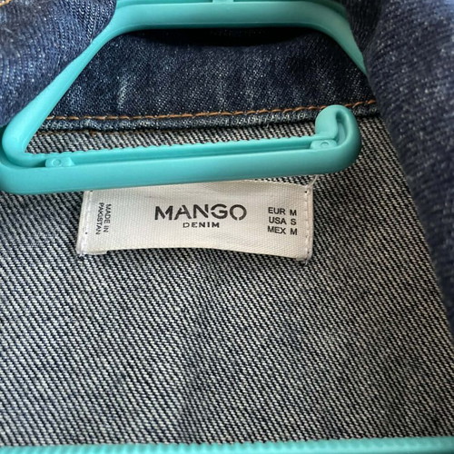 MANGO Denim Jacket classic blue denim jacket Medium like new