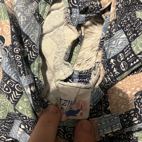 Set of 3 one-piece shorts like new, 104-110 cm