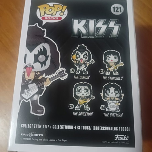 Funko Pop Rocks Kiss The Demon new